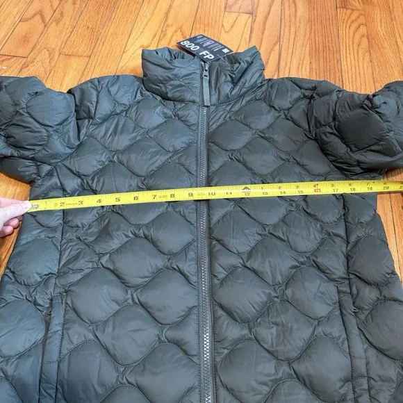 Lands' End NWT Green HyperDry 800 FP Down Fill Quilted Jacket Size XS - Picture 6 of 8